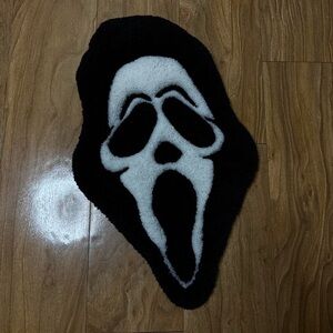 Black and White GhostFace Rug